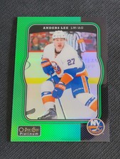 2017-18 O-PEE-CHEE PLATINUM ANDERS LEE R-23 #ed 30/49 GREEN RAINBOW