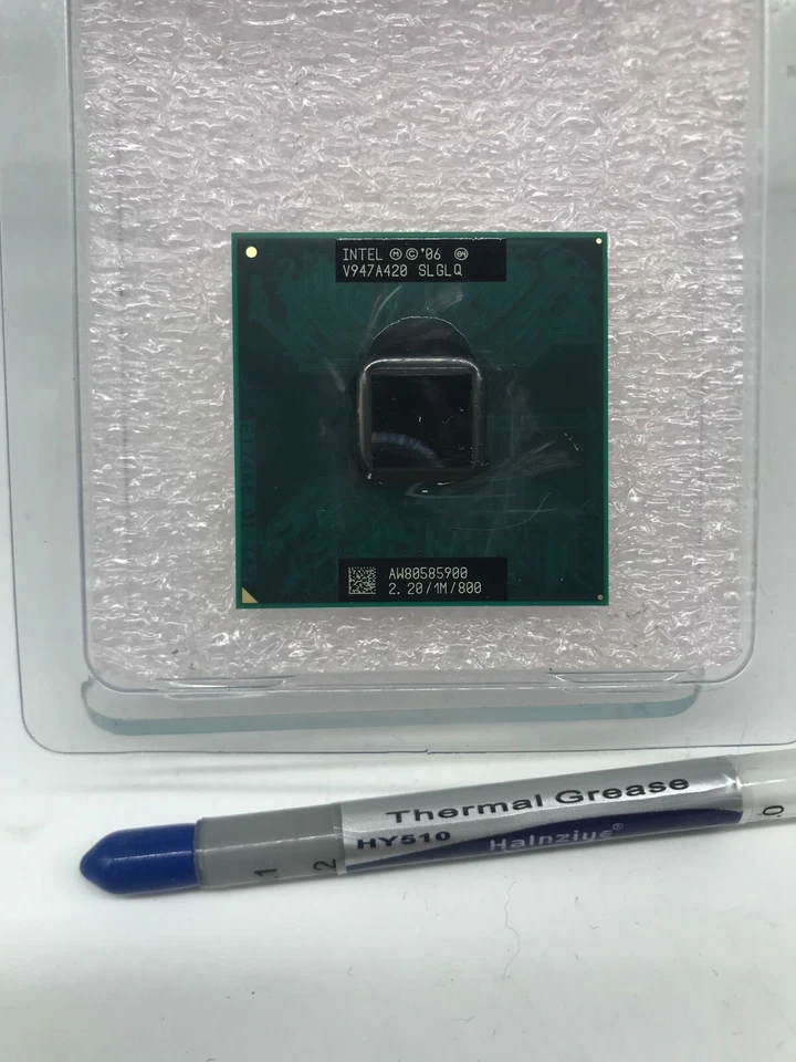 Intel Mobile Celeron 900 2.2GHz 800MHz Socket P Laptop CPU - SLGLQ - Image 1 of 1