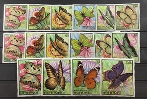 BURUNDI #240-255. BUTTERFLIES. MNH - Picture 1 of 1