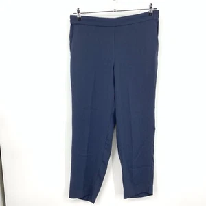 J Crew Damengröße 14 Hose blau Jamie schmal gerade Knöchelhose hoch zum Überziehen - Bild 1 von 8