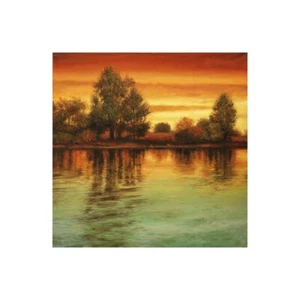 Stampa su Tela su Carta Poster o Quadro Thomas Neil River Sunset I - Picture 1 of 2