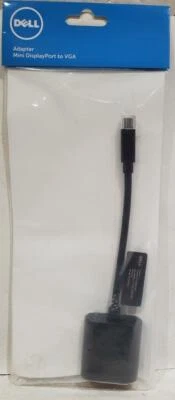 Genuine Dell DAYBNBC084 Mini Display Port to VGA  Adapter PNKVT NEW (264) - Image 1 of 4
