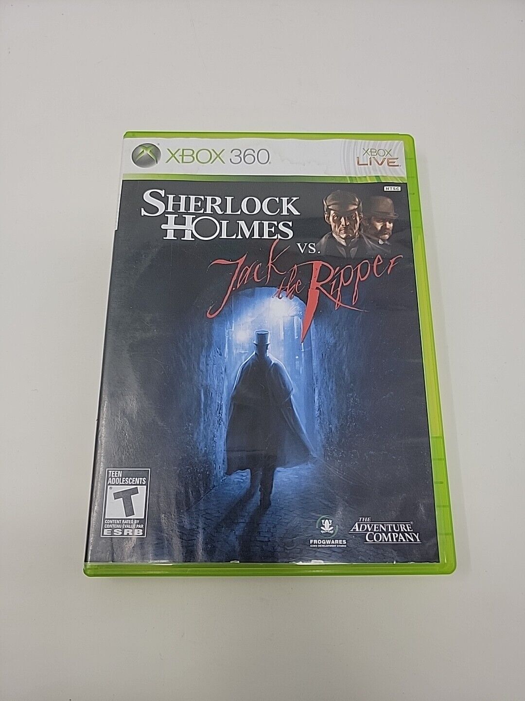 Sherlock Holmes vs. Jack the Ripper Xbox 360 Game Detective Mystery Adventure