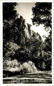 NEW MEXICO CIMMARON CANON US HIGHWAY 64 VINTAGE REAL PHOTO POSTARD - Picture 1 of 2