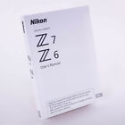 Nikon Z6 Z7 Mirrorless Camera User's Manual Instruction Book - English. #Q11