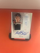 MIKAEL BACKLUND 2009-10 THE CUP ROOKIE PATCH AUTO 202/249