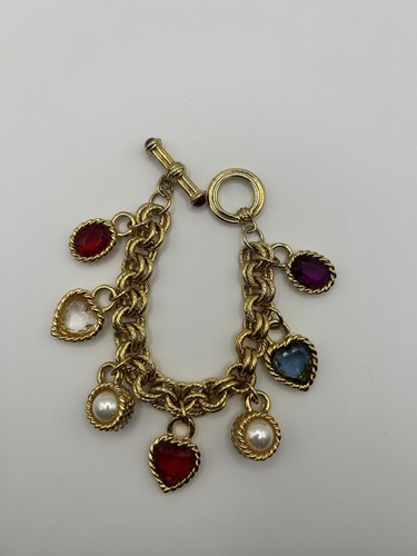 Bracciale Gripoix Chameau Et Chameau Givenchy vintage anni 90 stile etrusco non firmato