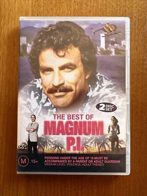 THE BEST OF MAGNUM P.I. (M15+) DVD 2 DISC SET  PAL REGION 2 & 4 OZ SELLER - image 1 of 4