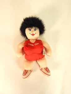 Russ "Think Thin" Plush Refridgerator Magnet 6" - Picture 1 of 4