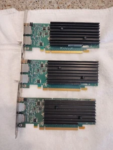 Quantity of 3 NVIDIA NVS 295 256MB DDR3 PCIE-X16 GRAPHICS CARDS - Picture 1 of 4