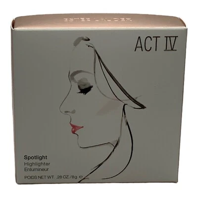 Estee Lauder ACT IV Spotlight Highlighter .28 oz 8g Limited Edition In Box - Image 1 of 4