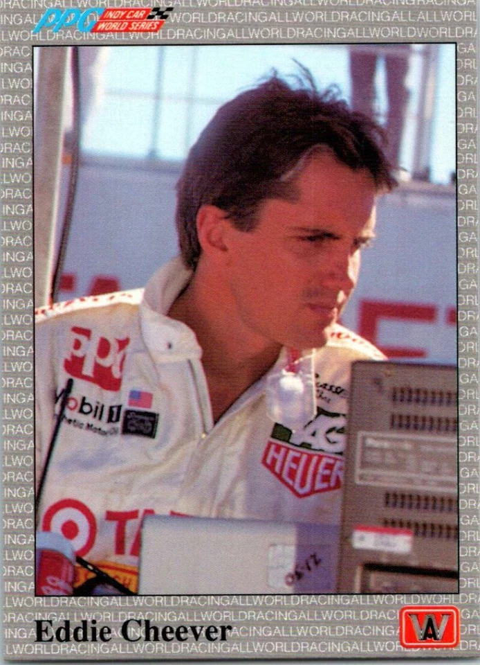 Eddie Cheever 1991 All World Indy #16 ID:24600 - Image 1 of 1