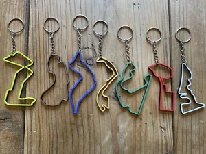 F1 2024 Track Keychain Full Set (24 tracks) Party Pack| F1 Circuits | F1 Gifts | - Picture 1 of 10