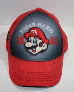 2022 Nintendo Boys Girls Kids 3D Super Mario Bros. Red Baseball Cap Hat - Picture 1 of 5
