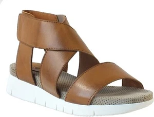Bos & Co Womens Piper Wedge Sandal, Whisky, Size EU 37, -MSRP $119.95- - Picture 1 of 1