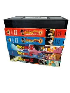 6 Dragon Ball Dragon Ball Z VHS Tapes Random Assorted Funimation Vintage Tapes - Picture 1 of 7