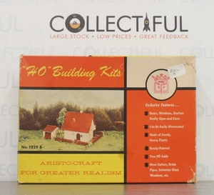 ARISTO-CRAFT # 1029 B - HOUSE AND GARAGE *RARE* HO SCALE MODEL KIT - RAILWAY🔥 - Picture 1 of 2