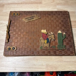 Vintage Wooden Photo Album - Picture 1 of 4