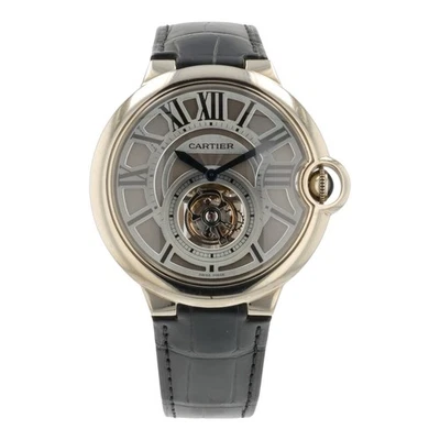 Cartier Ballon Bleu Tourbillon 18k White Gold 46mm Manual Wind Men’s W6920021 - Image 1 of 4