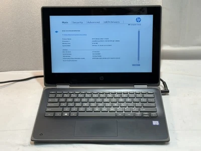 HP ProBook x360 11 G6  Intel core i5-10210Y @1.00GHz 8GB No hdd Touchscreen - Image 1 of 2