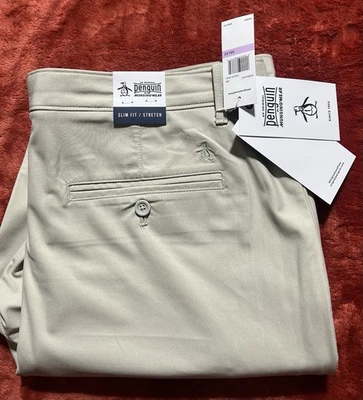 PANTALONES ELÁSTICOS PINGÜINO MUNSINWEAR SLIM FIT, talla 38x30 Foto 1 de 4