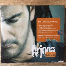 Ricardo Arjona - Solo (DVD, 2004, 2-Disc Set, Digi-Pack/ CD Included)