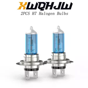 Kit de bombilla de faro XWQHJW H7 haz alto bajo 70W 2000LM súper brillante 5500K blanco - Imagen 1 de 12