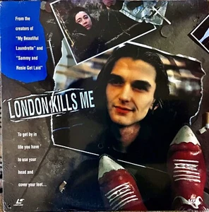 LONDON KILLS ME 12" LASERDISC MOVIE JUSTIN CHADWICK FIONA SHAW NEW SEALED - Picture 1 of 2
