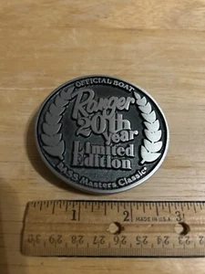 Ranger 20th Year Bass Masters Classic Belt Buckle - Picture 1 of 2