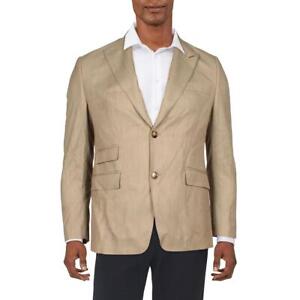 Tayion By Montee Holland Mens Wool Blend Suit Jacket Blazer BHFO 0037
