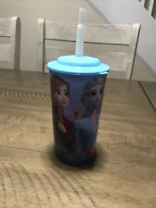 Frozen 2 Kids 16 oz PP Sports Tumbler with lid and straw NEW BPA Free - Picture 1 of 5
