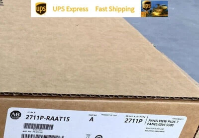 AB 2711P-RAAT15 / A PanelView Plus 7 Touch Screen New In Box Spot Goods Foto 1 de 4