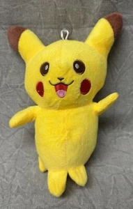 Pokémon Pikachu Yellow 9” Plush/Stuffed Animal Toy Suction To Glass Or Mirror - Picture 1 of 5