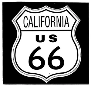 California Decal Route 66 U S Sticker - Picture 1 of 3