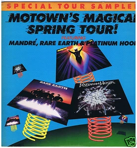 LP PROMO MOTOWN'S MAGICAL SPRING TOUR MANDRE - RARE EARTH - PLATINUIM HOOK - Imagen 1 de 3