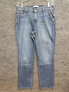 Jeans donna Levis 505 gamba dritta taglia 14M (34x30) lavaggio med casual - Foto 1 di 6