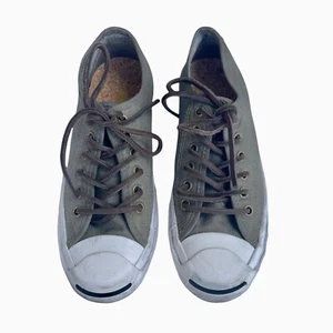 Converse Jack Purcell Unisex Mens 4 Women 5.5 JP Signature Ox Shoes Olive Green - Picture 1 of 9