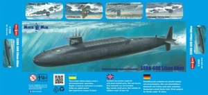 Mikromir 350042 SSBN-608 Ethan Allen, 1/350 - Imagen 1 de 2