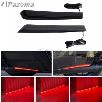 For Harley Touring CVO Limited FLHTKSE Saddlebag Extended LED Brake Tail Lights - Image 1 of 4