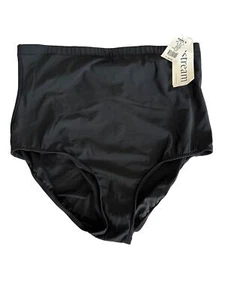 Upstream Womens Black Swimsuit Bottoms Plus Size 22W Classic Brief Kohls NWT - Picture 1 of 4