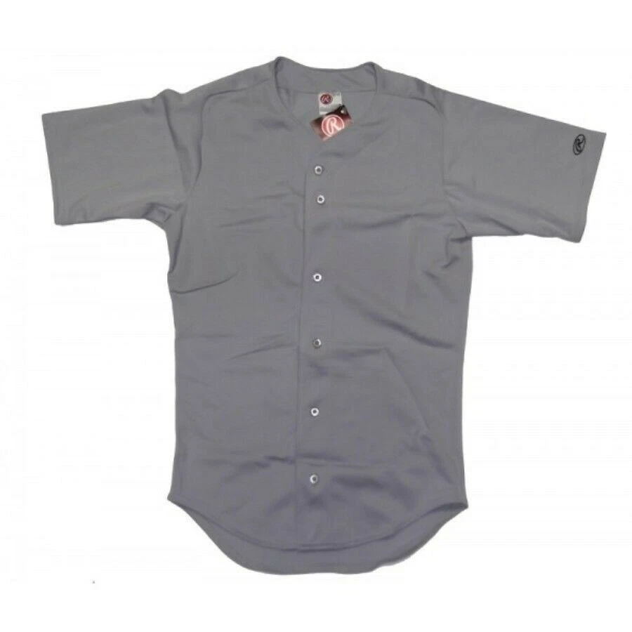 Бейсбольная футболка Rawlings WKPROJ серая для взрослых - Изображение 1 из 1