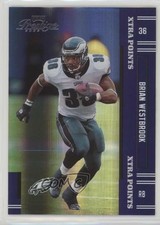 2005 Playoff Prestige Xtra Points Purple /100 Brian Westbrook #105