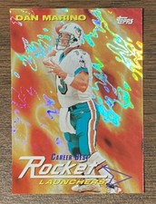 DAN MARINO 1999 TOPPS SEASON’S BEST INSERT FOOTBALL CARD # SB26 HOF DOLPHINS