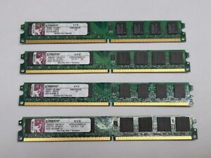 8 Go (4 x 2 Go) Kingston PC2-5300 667 Mhz DDR2 mémoire de bureau RAM #A