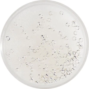 Cuentas aplastantes, plata, 2 mm - Imagen 1 de 5
