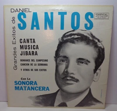 1962 DANIEL SANTOS - SONORA MATANCERA Grandes Exitos FUENTES LP Latin Bolero - Image 1 of 4