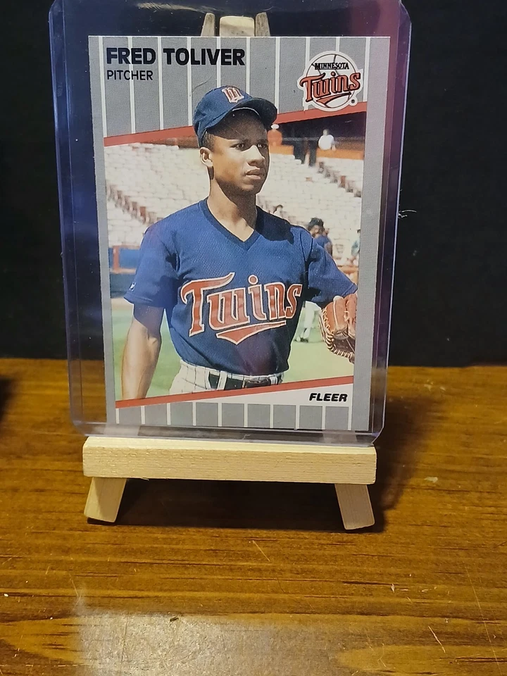 1989 Fleer - #126 Freddie Toliver - Image 1 of 2