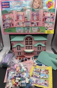 1993 Mega Bloks Dollhouse Fantasy Dream Home 9401 Retired Ritvik -Near Complete - Picture 1 of 19