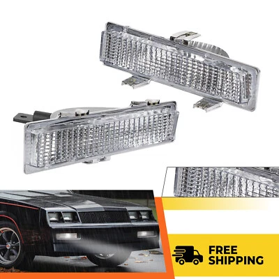 Пара передних фар указателей парковки и поворота для Chevy Monte Carlo SS 1981-88 - Изображение 1 из 4
