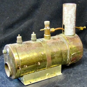 Early Saito Boiler B-2F  for Marine live Steam Engine - Needs Cleaning # 1186 - Picture 1 of 18